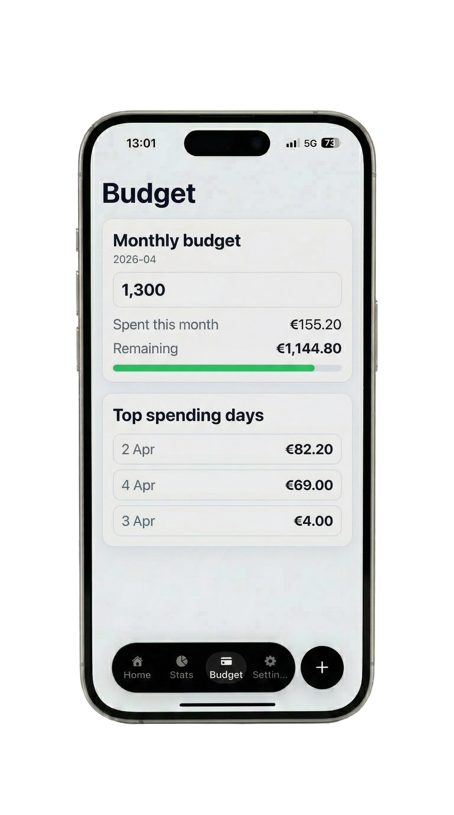 Quick Expenses — Budget